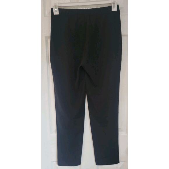 Ministry Of Supply Swift Drape Pant Womens Sz 2 Front Straight Leg Classic Black - Picture 4 of 5